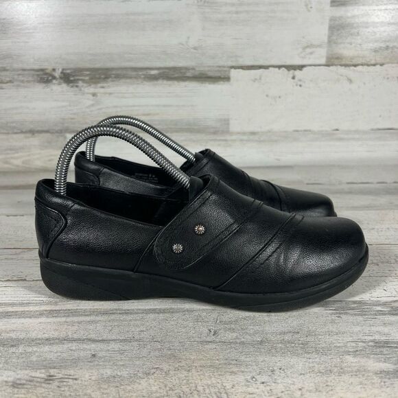 Baretraps Dorothy Black Wide Width Arch Support‎ Casual Comfort Shoes 8M - Picture 1 of 9